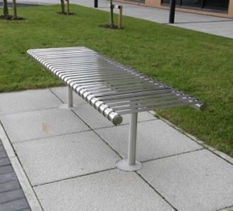 stainless steel street furniture